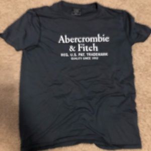 Dark Navy Blue Abercrombie and Fitch T-Shirt